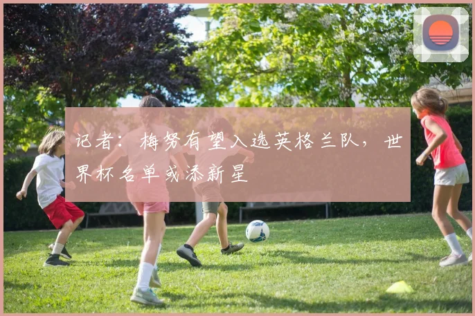 记者:梅努有望入选英格兰队,世界杯名单或添新星